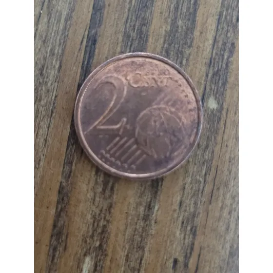 Moeda 2 Cent Euro 2002