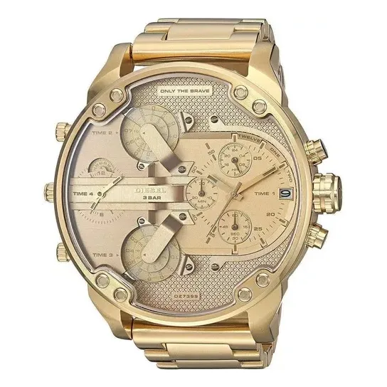 New Reloj Pulsera Diesel Mr Daddy Dz7399 P/hombre Entrega