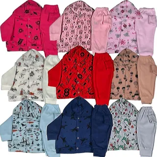 Kit 3 Conjunto Soft Infantil Inverno Roupa Frio 1 Ao 3 Kit 3 Conjunto Soft Infantil Inverno Roupa Frio 1 Ao 3