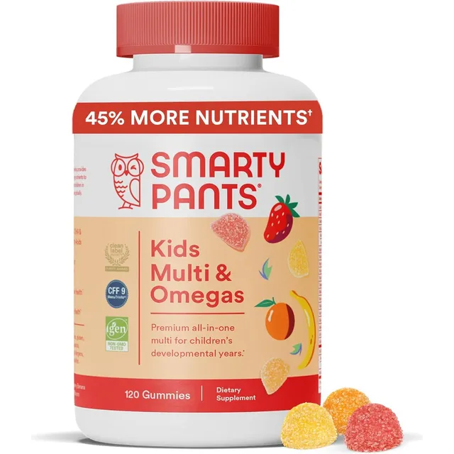 Multivitaminas Para Niños Smarty Pants 120 Gomitas Frutas
