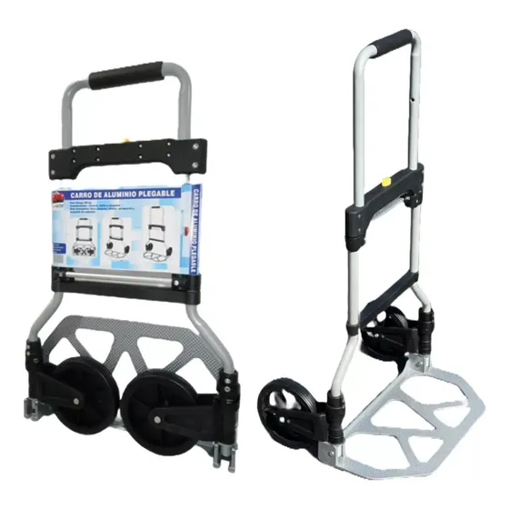 Carro Zorra Aluminio Plegable Capacidad 70 Kg Iofi