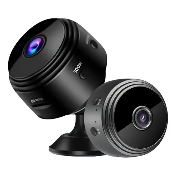 Câmera Espiã Wifi Com Sensor Visão Noturno Detector Presença