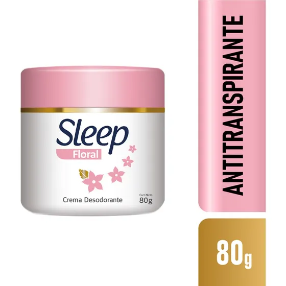 Desodorante Crema Sleep Floral 80g