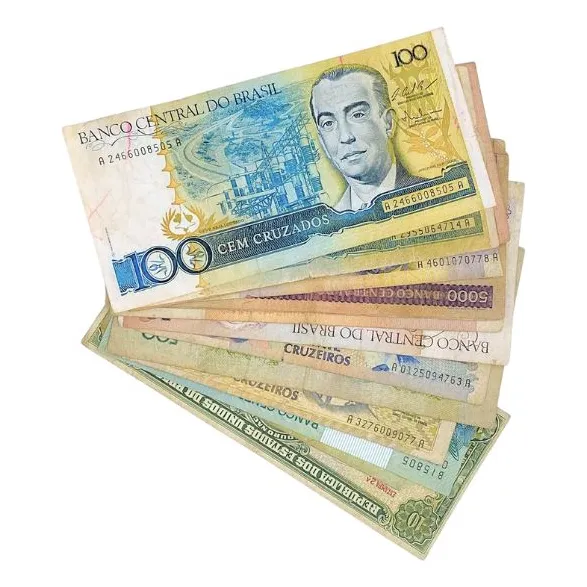 Lote Com 15 Cédulas Brasileiras - Sem Repetição