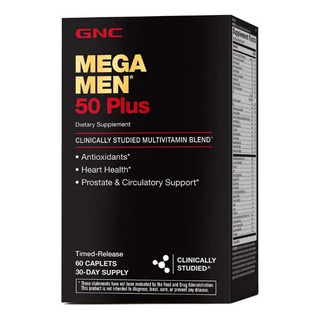 Gnc Mega Men 50 Plus Multivitaminico 60 Caps Gnc Mega Men 50 Plus Multivitaminico 60 Caps
