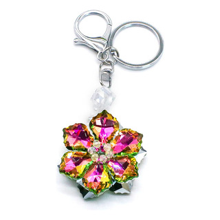 12 X 4,5 Cm, Nuevo Colgante Con Forma De Llave, Flor De Cris 12 X 4,5 Cm, Nuevo Colgante Con Forma De Llave, Flor De Cris