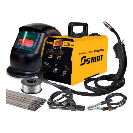 MĂĄquina De Solda Inversora Mig 160a Sem GĂĄs 3 Em 1 Tig Lift Easymig Start 220v C/ MĂĄscara Solda AutomĂĄtica E AcessĂłrios MĂĄquina De Solda Inversora Mig 160a Sem GĂĄs 3 Em 1 Tig Lift Easymig Start 220v C/ MĂĄscara Solda AutomĂĄtica E AcessĂłrios