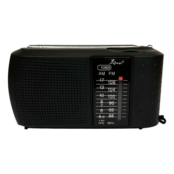 Radio Portátil Práctica De Mano De Bolsillo Am Fm Antena