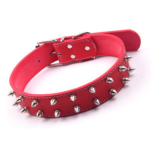 // Nuevo Collar De Perro De Estilo Punk Con Púas De Piel // Nuevo Collar De Perro De Estilo Punk Con Púas De Piel