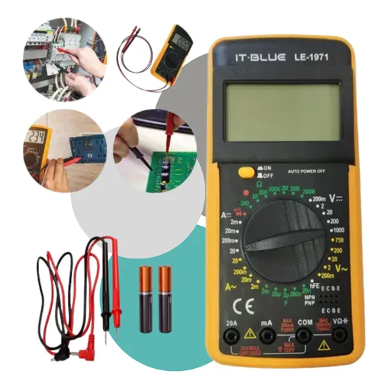 Multimetro Digital Profissional C/ Capacímetro Bateria