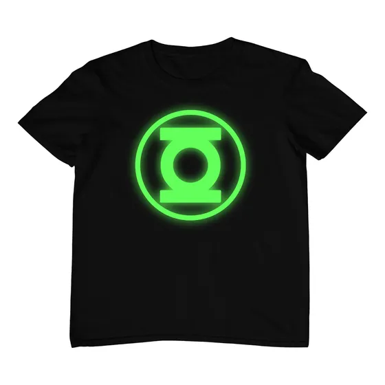 Playera De Superheroes Dc Varios Personaes Brillan Oscuridad