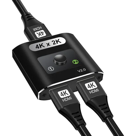 2en1 Hdmi Switch Splitter Bidireccional 4k 60hz Hdmi / Hdtv