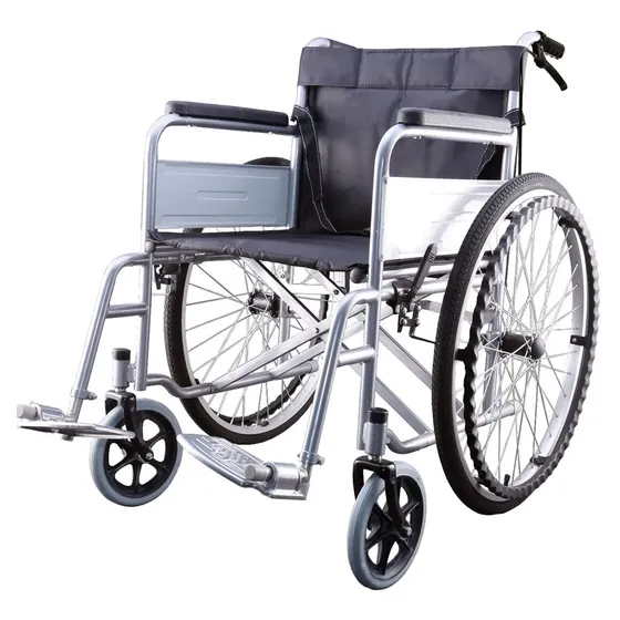 Silla De Ruedas Nanofort Mkz-lk-801a Llanta Todo Terreno Medico Plegable Uso Rudo
