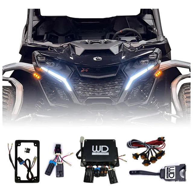 Kit Señal Giro Legal Calle Integrado 6 Led Redondo 3 4  R 2