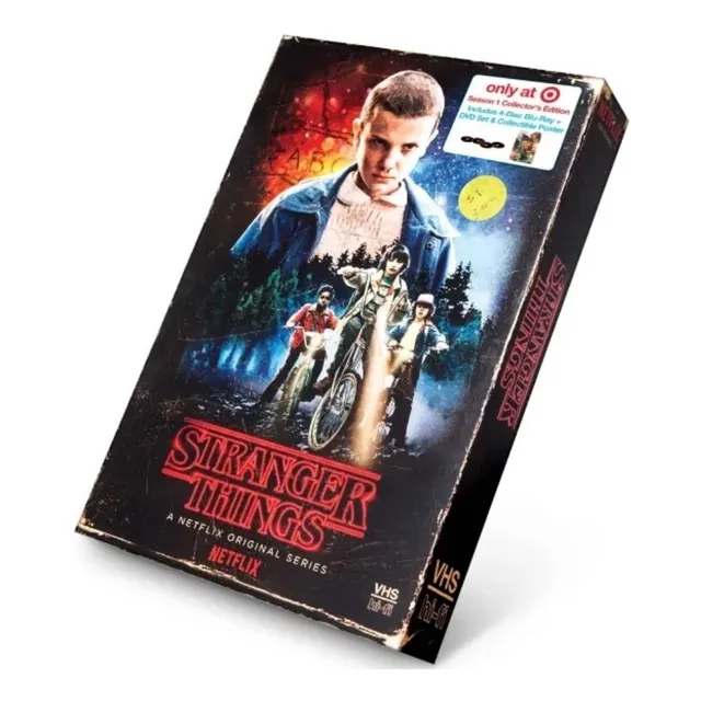 Stranger Things Blu-ray Edición De Colección Limitada Stock