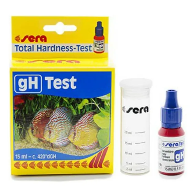 Kit Para Medir Dureza Del Agua Dulce / Gh Test Sera 
