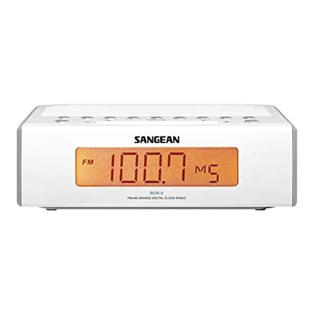 Radio Reloj Digital Sangean Rcr5 Amfm