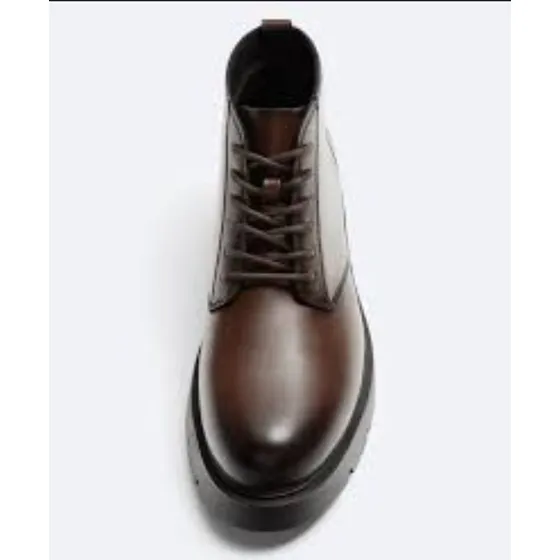 Botas Zara Nuevas Cuero
