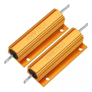 Resistencia De Carcasa De Aluminio 100w 15 Ohm En Espiral Resistencia De Carcasa De Aluminio 100w 15 Ohm En Espiral