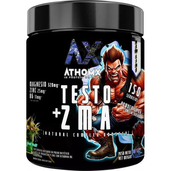 Suplemento Testo Boost Zma Athomx 150 Servicios X 300 Gramos Pera