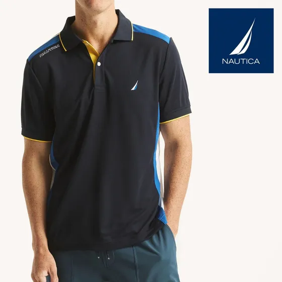 Chemise Polo Nautica Navtech Classic Fit Azul M