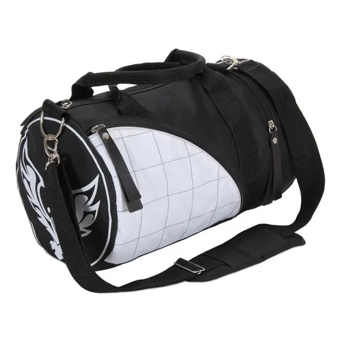 Bolsa Masculina Mochila Feminina Lona Fitnes Academia Treino Cor Preto Desenho Do Tecido Esportivo Casual