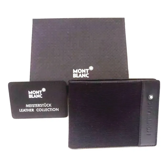 Montblanc Original Billetera Tarjetero Nueva Nunca Usada