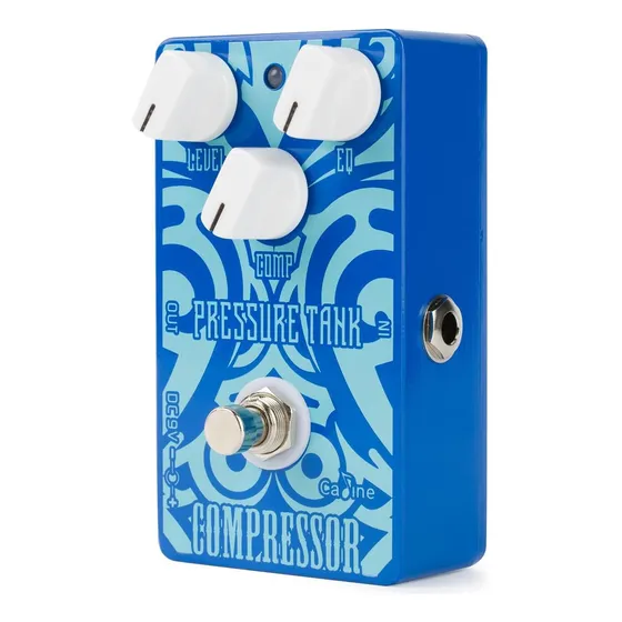 Pedal De Compressor De Guitarra Cp-47 Caline Com Concha Full