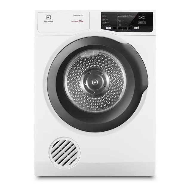 Secadora de roupas Electrolux SFP12 12 kg 8 ciclos branca eficiente