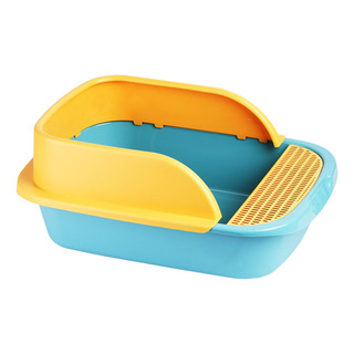 Caja De Arena Para Gatos Con Pala, Fácil De Limpiar, Caja De Arena Para Gatos Con Pala, Fácil De Limpiar,