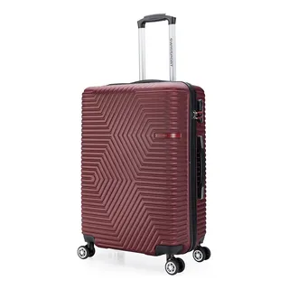 Mala Viagem Pequena De MĂŁo Bordo Abs Resistente Swissport Cor Vinho Liso Mala Viagem Pequena De MĂŁo Bordo Abs Resistente Swissport Cor Vinho Liso