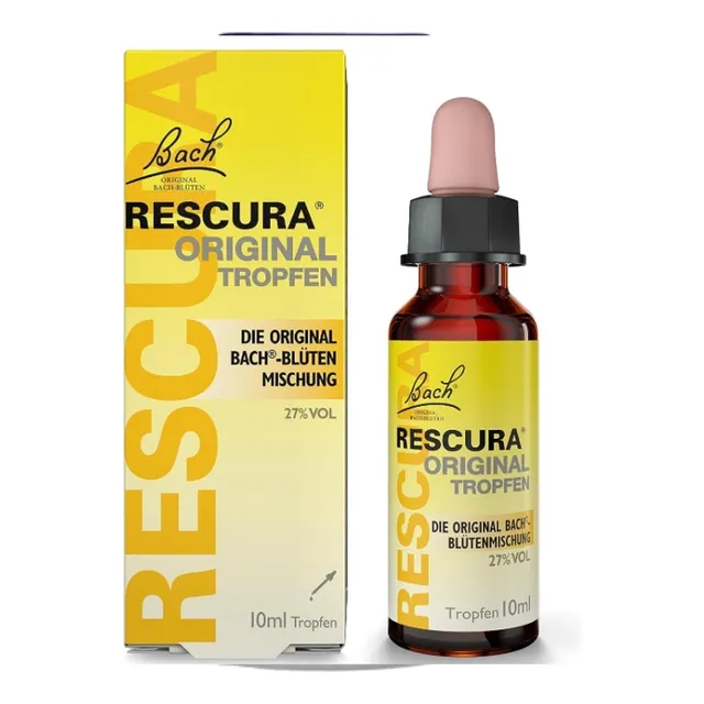 Flores De Bach Originales 10 Ml Sin Diluir Rescue Remedy Sin Alcohol