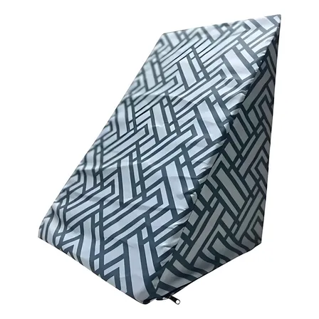 Ortobom Suave Encosto Apoio de Pernas 55x40cm cinza triangular