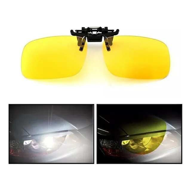 Lentes De Clip (prensa) De Sol Polarizados Uv400 Unisex