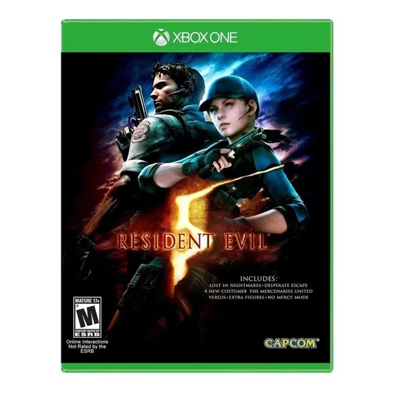 Resident Evil 5  Resident Evil Capcom Xbox One E Nf