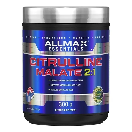 Allmax L-citrulina Malate 2:1 300 Gramos 150 Servicios Sabor Sin Sabor