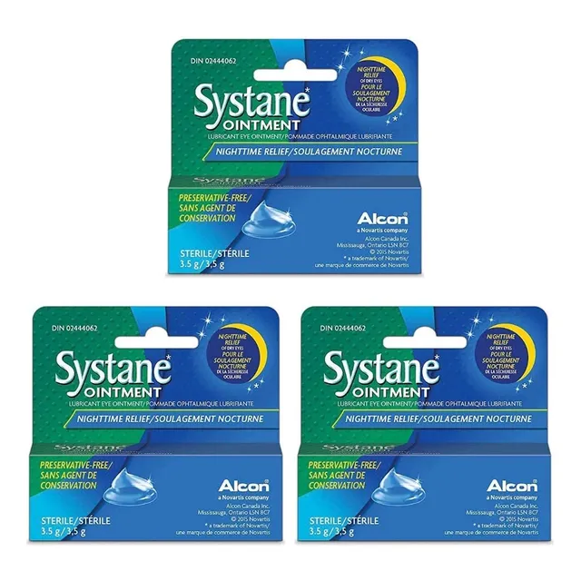Ungüento Para Ojos Systane Nighttime Lubricante 3,50 G (paqu