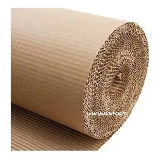 Rollo De Carton Corrugado 20 Metros  X 1.2 M 