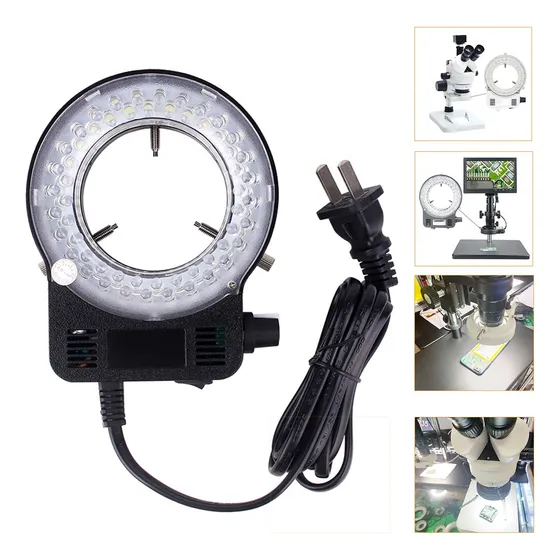 Aro De 56 Luces Anillo Led Para Microscopio Estereoscópico