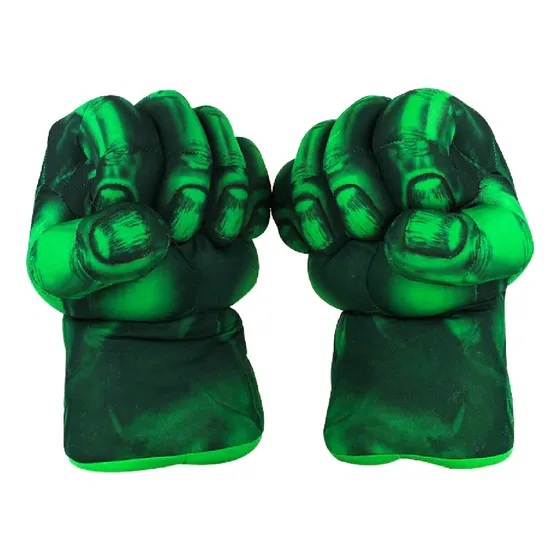 Puños Guante Gigante Acolchonados Increíble Hulk Ambas Manos