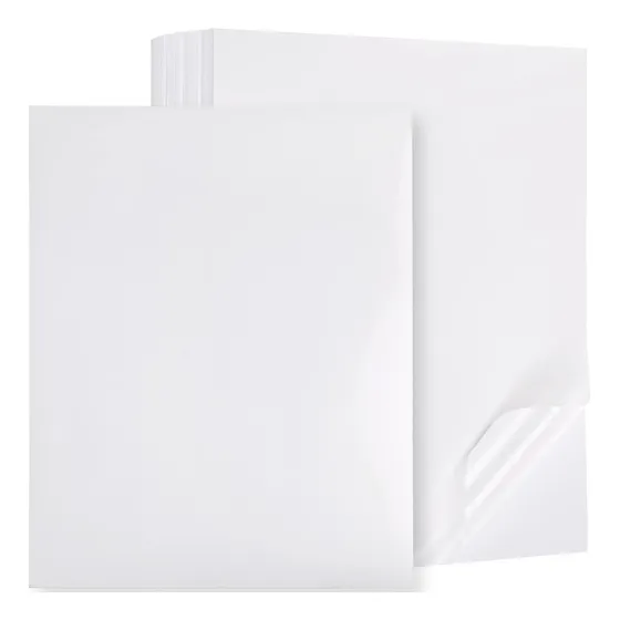 Cartulina Opalina 220 Gr Tamaño Oficio Blanca De (100 Hojas)