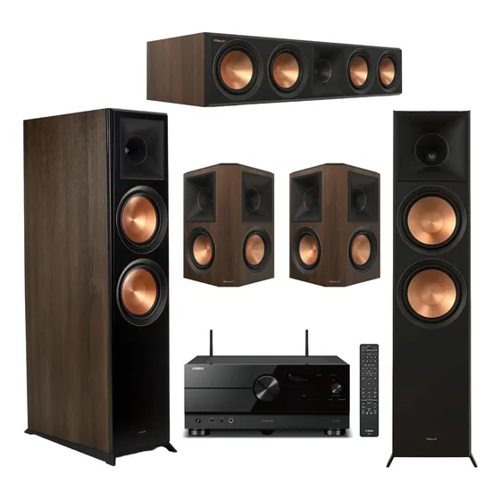 Klipsch Sistema Cine Casa Nogal Altavoz Canal Central Ii