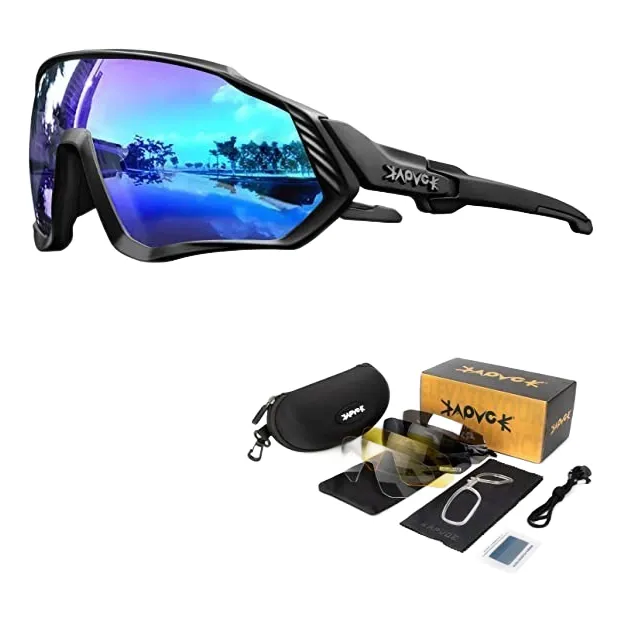 Lentes Deportivos 5 Multicristal Ciiclismo Motorizado Kapvoe