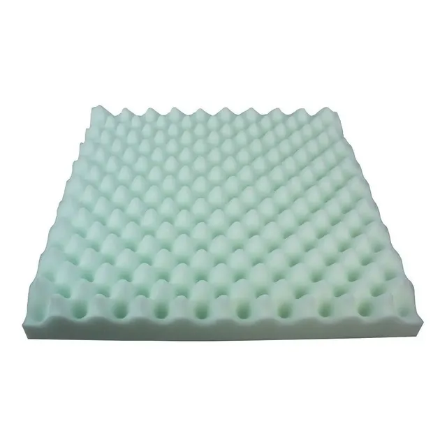 Almofada Casca De Ovo D28 Quadrada De Espuma 44x44x5cm 