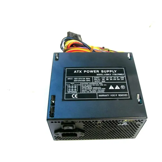 Fuente Poder Para Computadora Pentium 4 800watts 24pines Atx