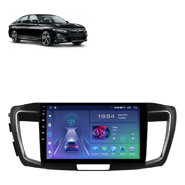 Multimídia Honda Accord G9 2014-18 Carplay Octacore 4/64gb