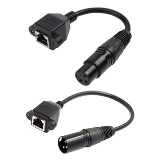 1 Par De Cables Adaptadores Xlr A Rj 45 De 3 Pines Xlr 1 Par De Cables Adaptadores Xlr A Rj 45 De 3 Pines Xlr