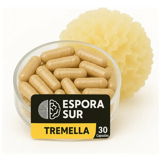 Tremella - Hongo Adaptogeno Antioxidante  - Capsulas