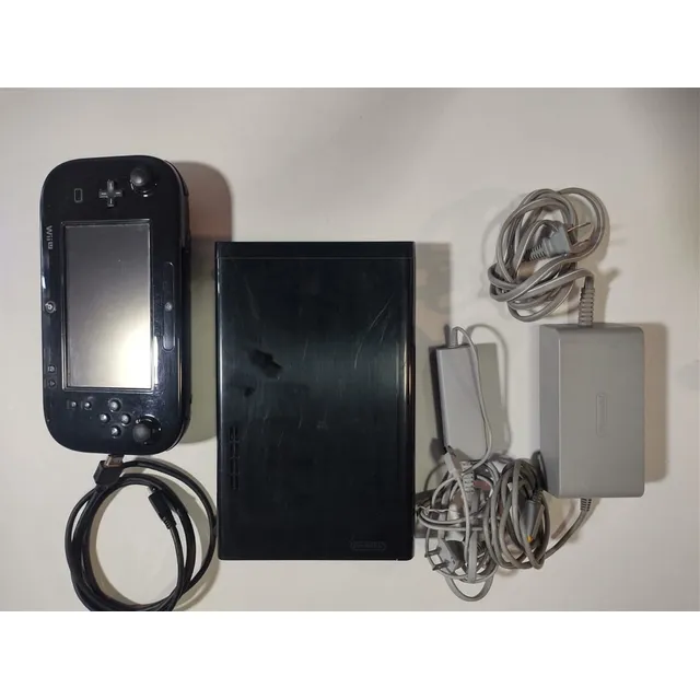 Nintendo Wii U 32gb Deluxe Bundle Color Negro