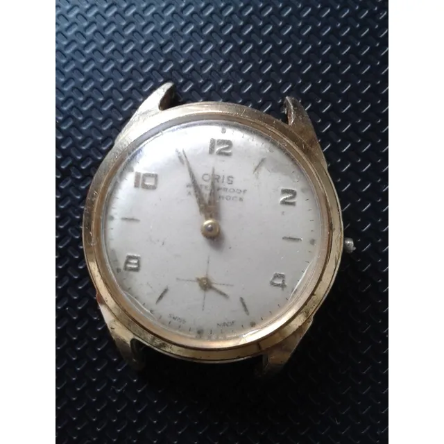Reloj Oris De Oro 7 Joyas De Dama (antiguo-colección)